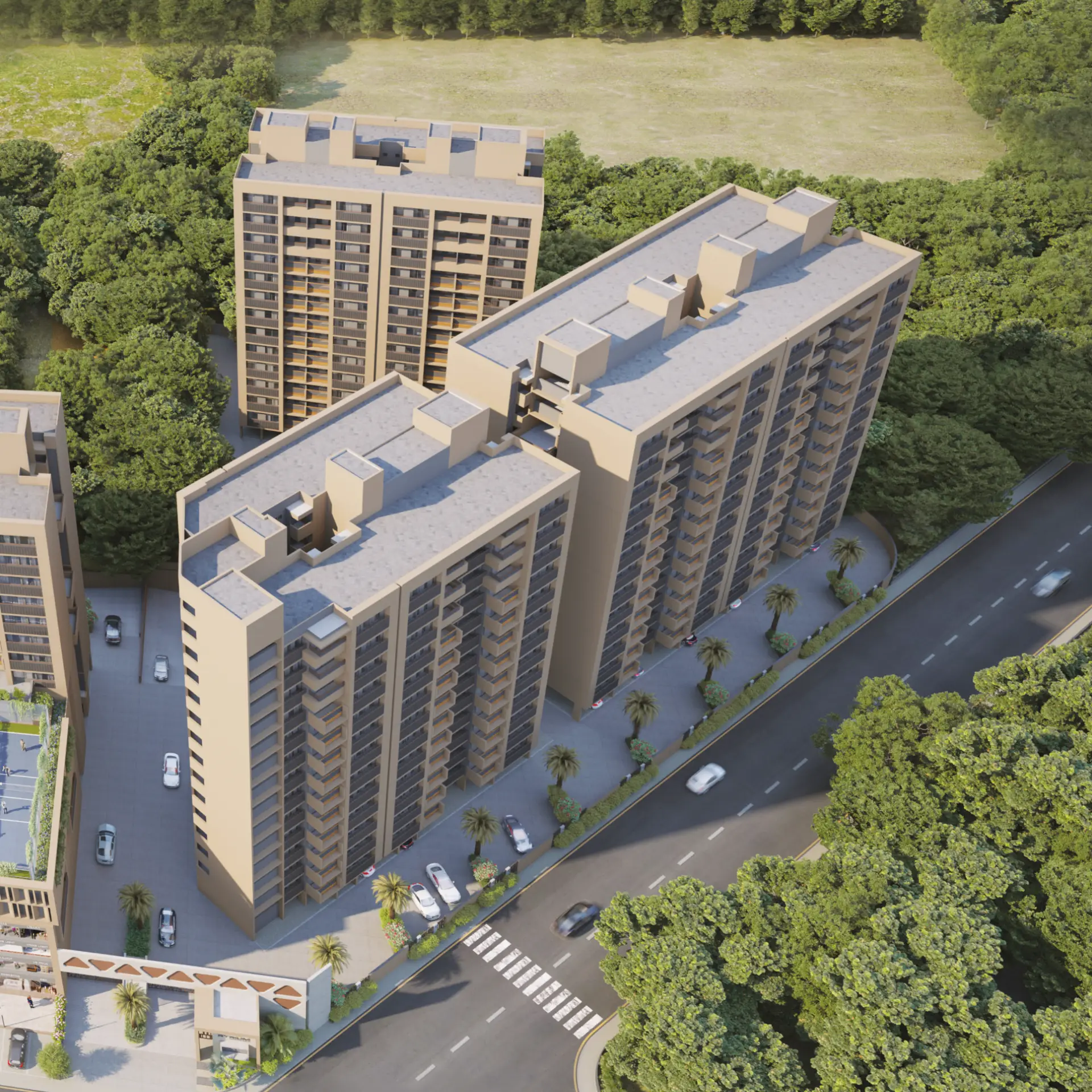 Darshanam Bliss - Bird Eye View